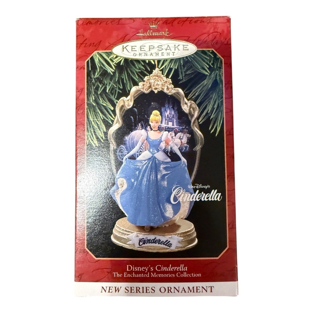 Hallmark Disney Keepsake Ornament Lot Cinderella Snow White Villains Peter‎ Pan - Picture 2 of 12